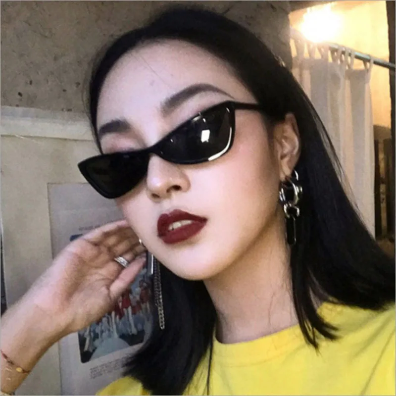 

2020 Vintage Cat Eye Sunglasses Women Fashion Brand Designer Small Frame Sun Glasses for Women Classic Colorful Shades UV400
