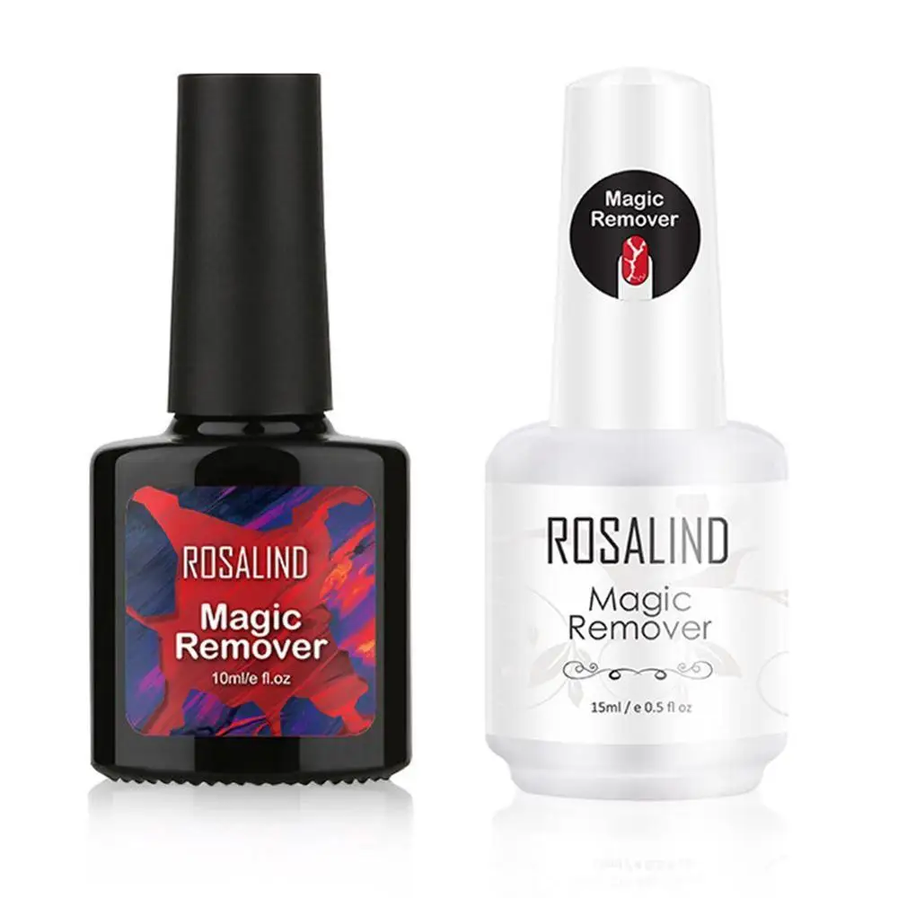 ROSALIND Гель-лак для ногтей магический удалитель маникюра быстрая очистка в течение