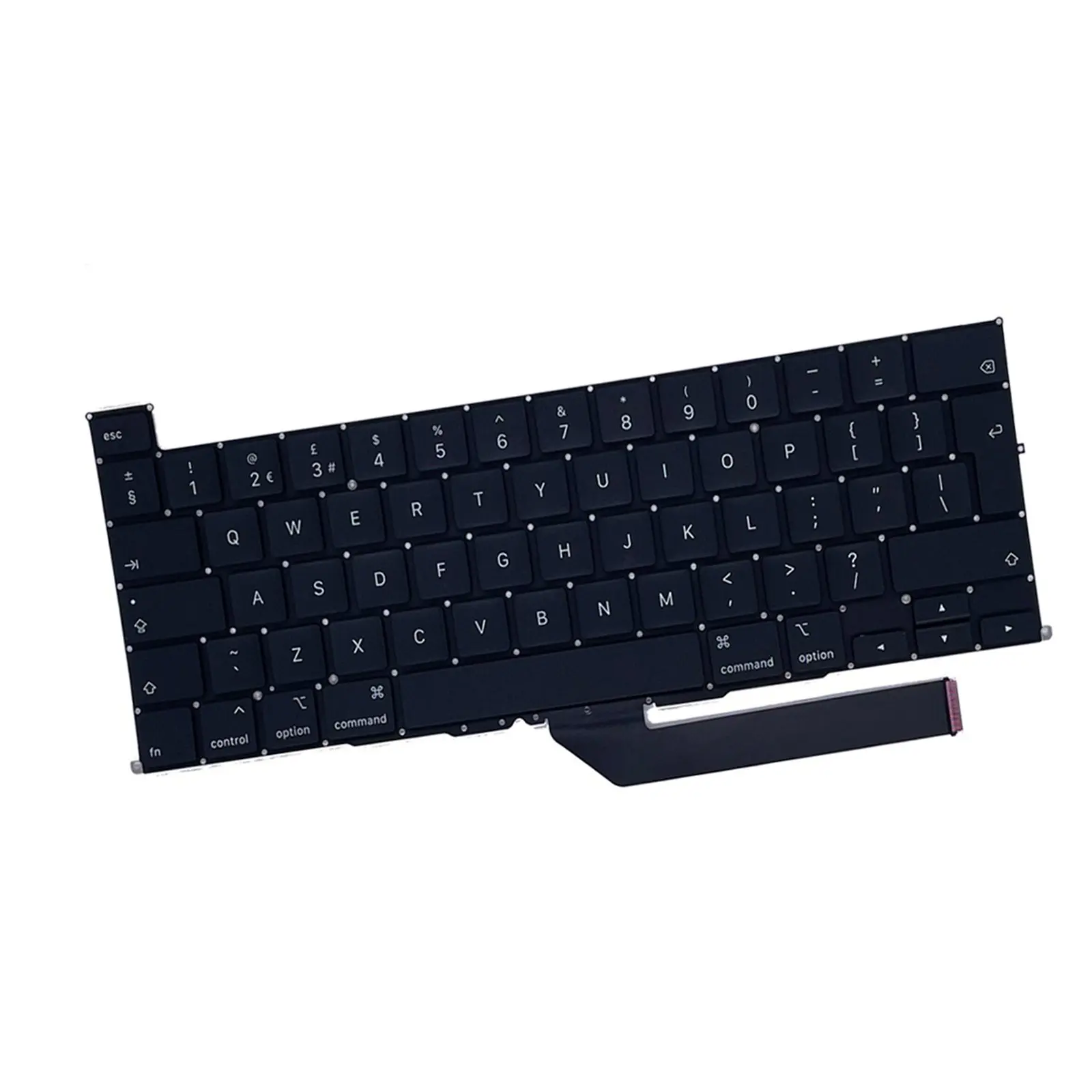 

Новая сменная Клавиатура для ноутбука с британской раскладкой для Macbook Pro Retina A2141, 16 дюймов, Черная