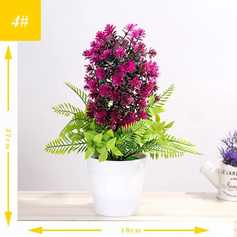 Украшение искусственный цветок для дома офиса чайного столика ландшафта в
