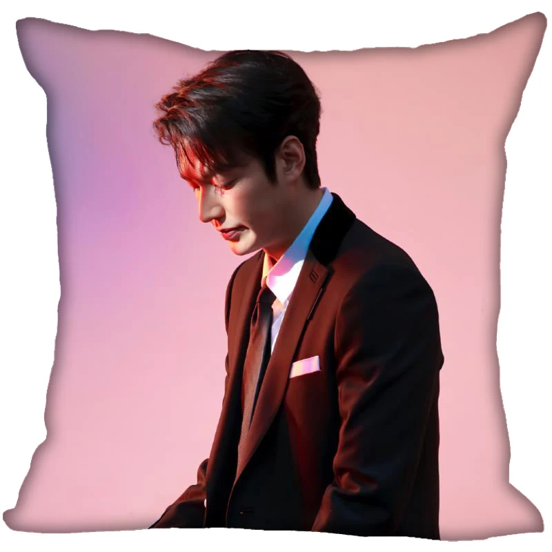 Новое поступление Lee Min ho наволочка для спальни для дома или офиса, декоративные наволочки квадратная Подушка на молнии Наволочки мягкие атласные не выцветают - Цвет: 21
