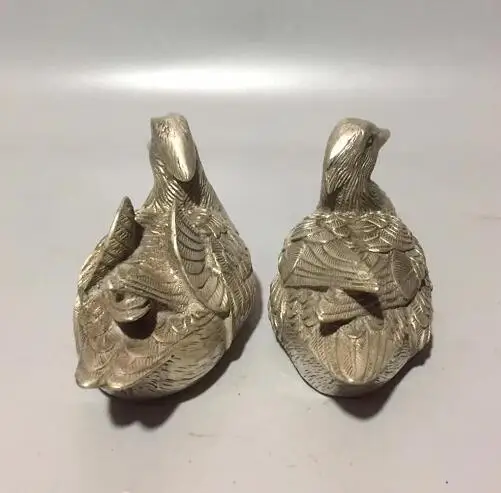 Искусственная резьба утка мандаринка прекрасная статуя животного свадебный