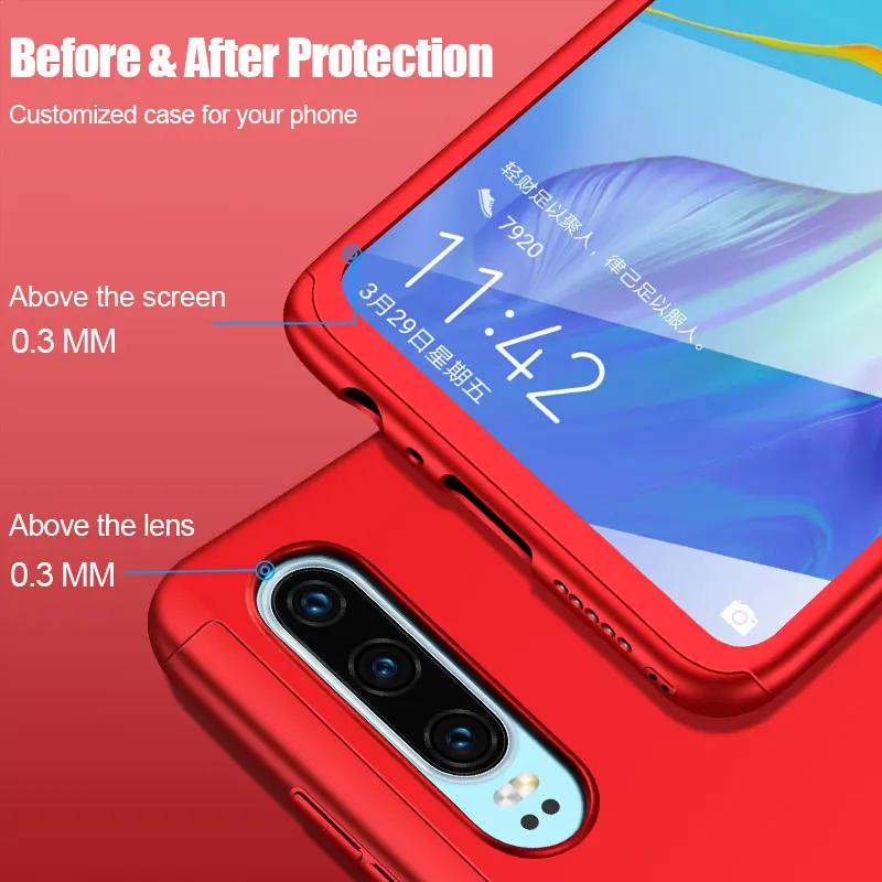 360 Защитный чехол для huawei Honor 8 Lite Nova mate 10 мобильного телефона 2 Plus P10 P9 защита