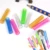Колпачок для карандашей 20 шт., цветной пластиковый защитный колпачок, милые канцелярские принадлежности, принадлежности для школы и офиса - изображение
