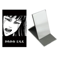 jweijiao japanese manga junji ito cosmetic mirror horror anime graphicmirror tomie shintaro kago girl stainless steel mirrorjm57