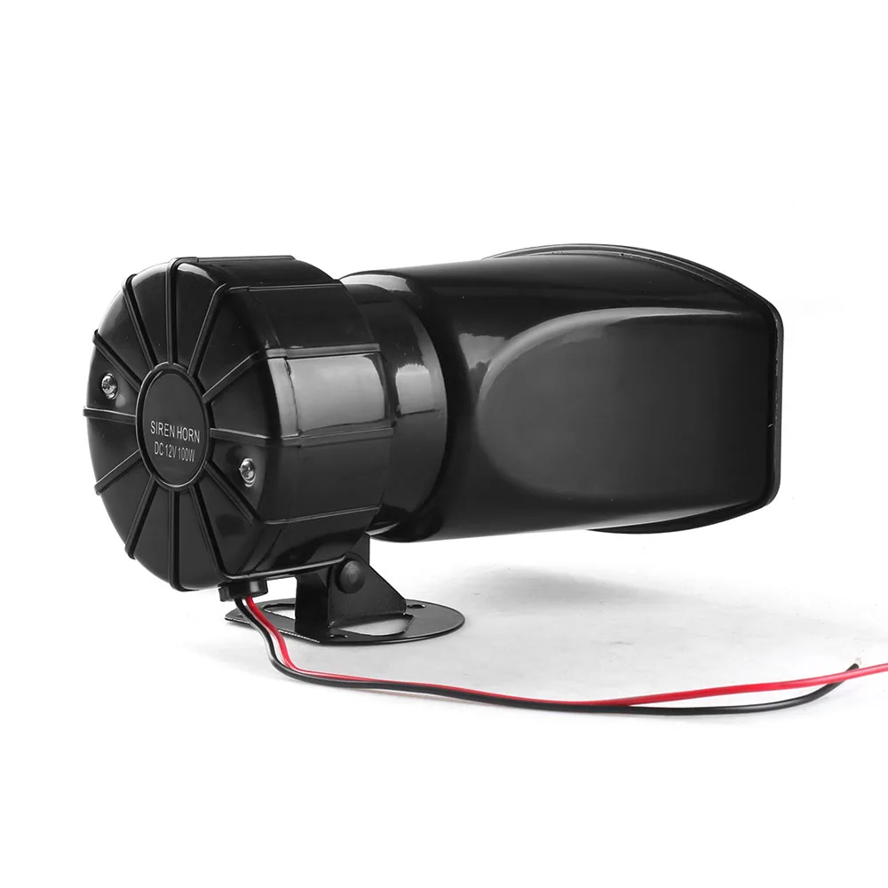 Беспроводная Электронная сирена 12 В 7 звуков 130 дБ | Автомобили и мотоциклы