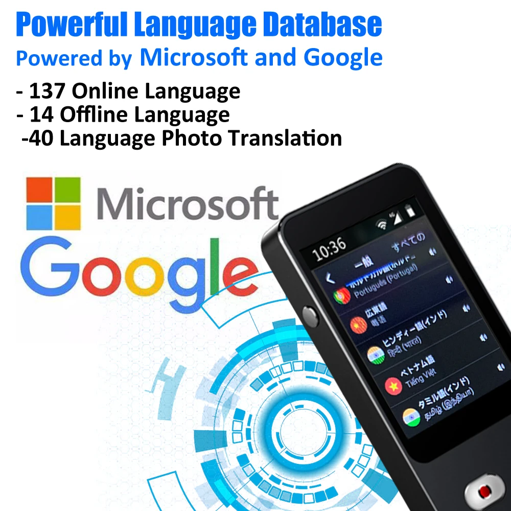 Переводчик голоса Instantan автономный переводчик мгновенный умный | Электроника