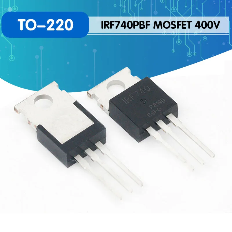 10 шт. Бесплатная доставка IRF740 IRF740PBF MOSFET N-Chan 400 в А TO-220 новый оригинальный |