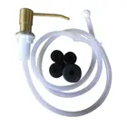 1 набор, дозатор жидкого мыла для раковины из нержавеющей стали