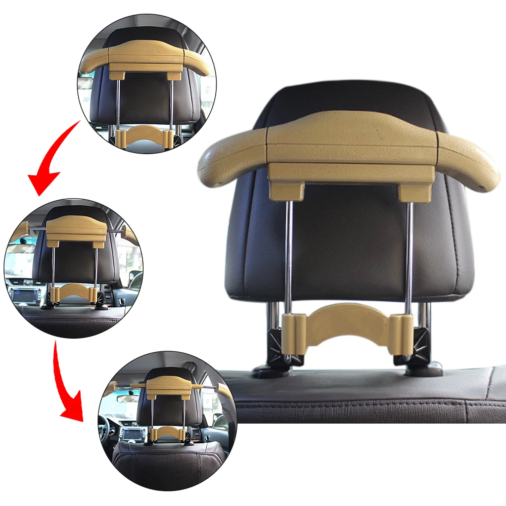 Автомобильная вешалка гаджеты для интерьера подголовника выдвижная спинки