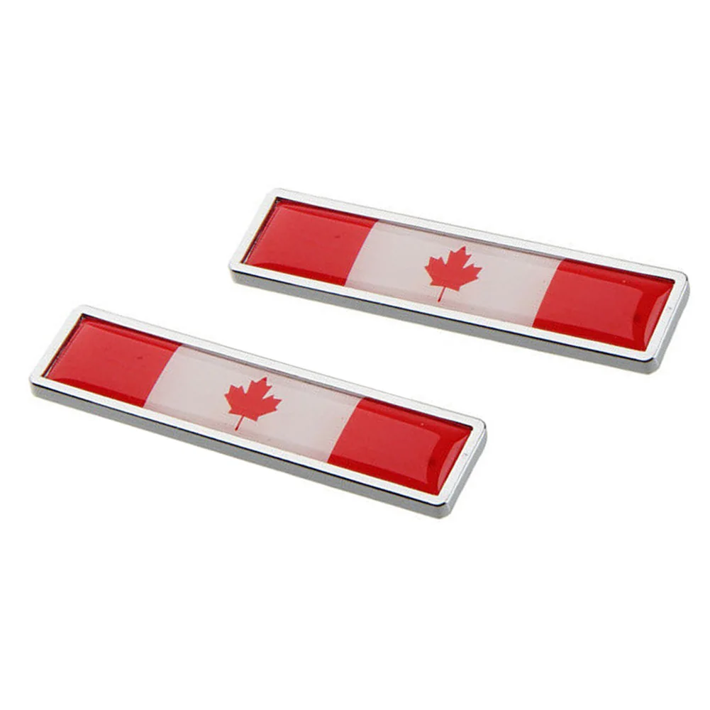 Durable And Practical Car Styling Canadian Flag Logo Auto Sticker Canada Emblem Badge Decal Accessorie | Автомобили и мотоциклы