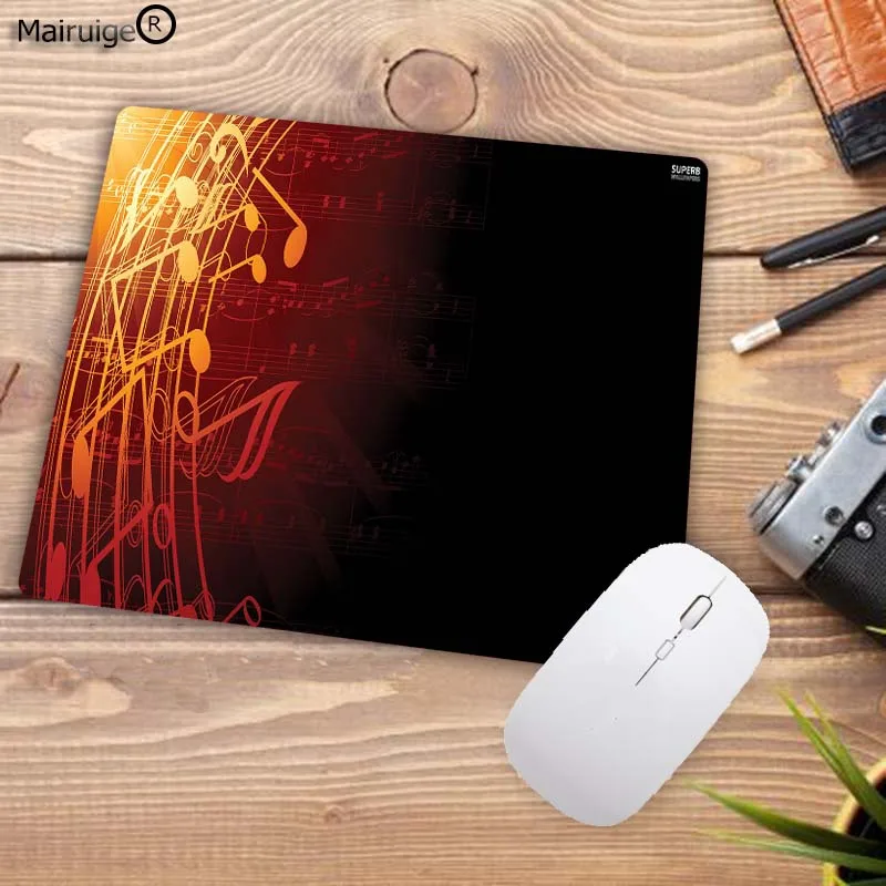 Mairuig музыкальная нота DIY Художественный коврик для мыши плеер игровая клавиатура Pad компьютер планшет Pad Размер 22X18 мм