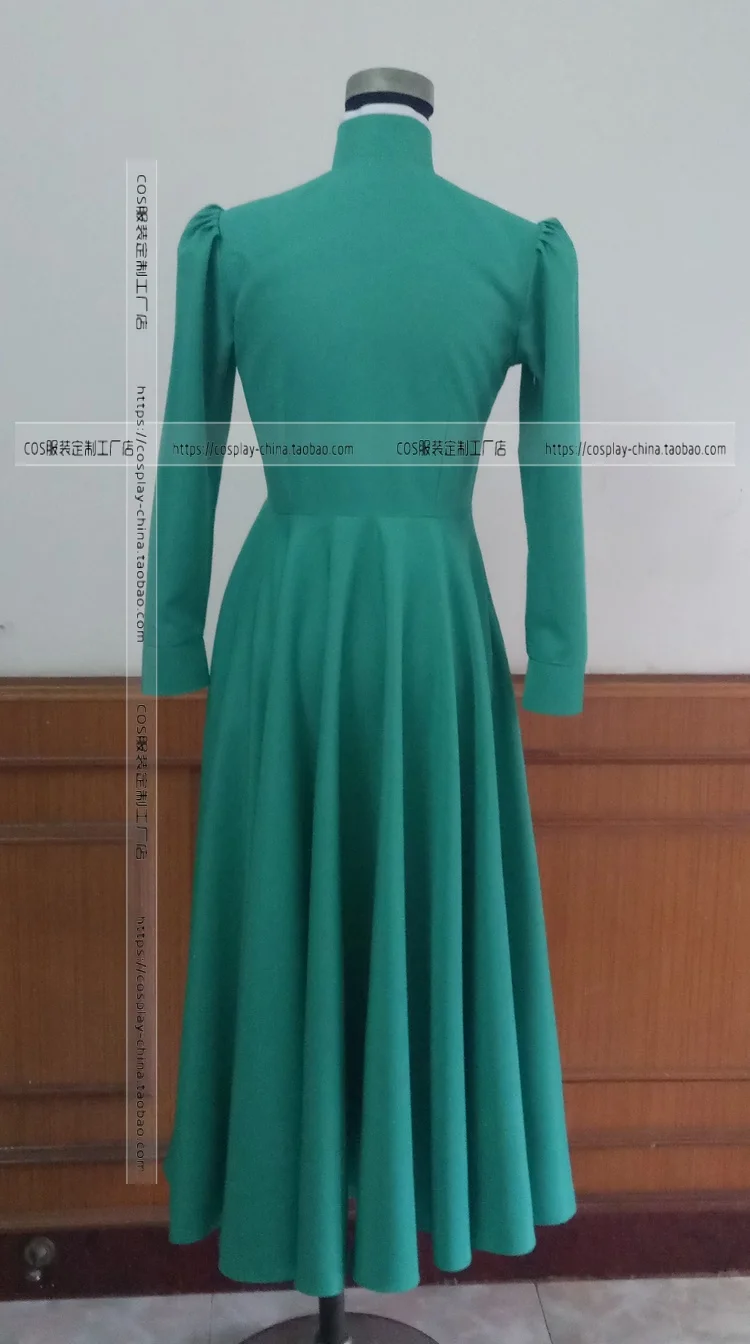 Howl's Moving Castle Sophie Hatter Cosplay Costume green cosplay Dress Custom-made |
