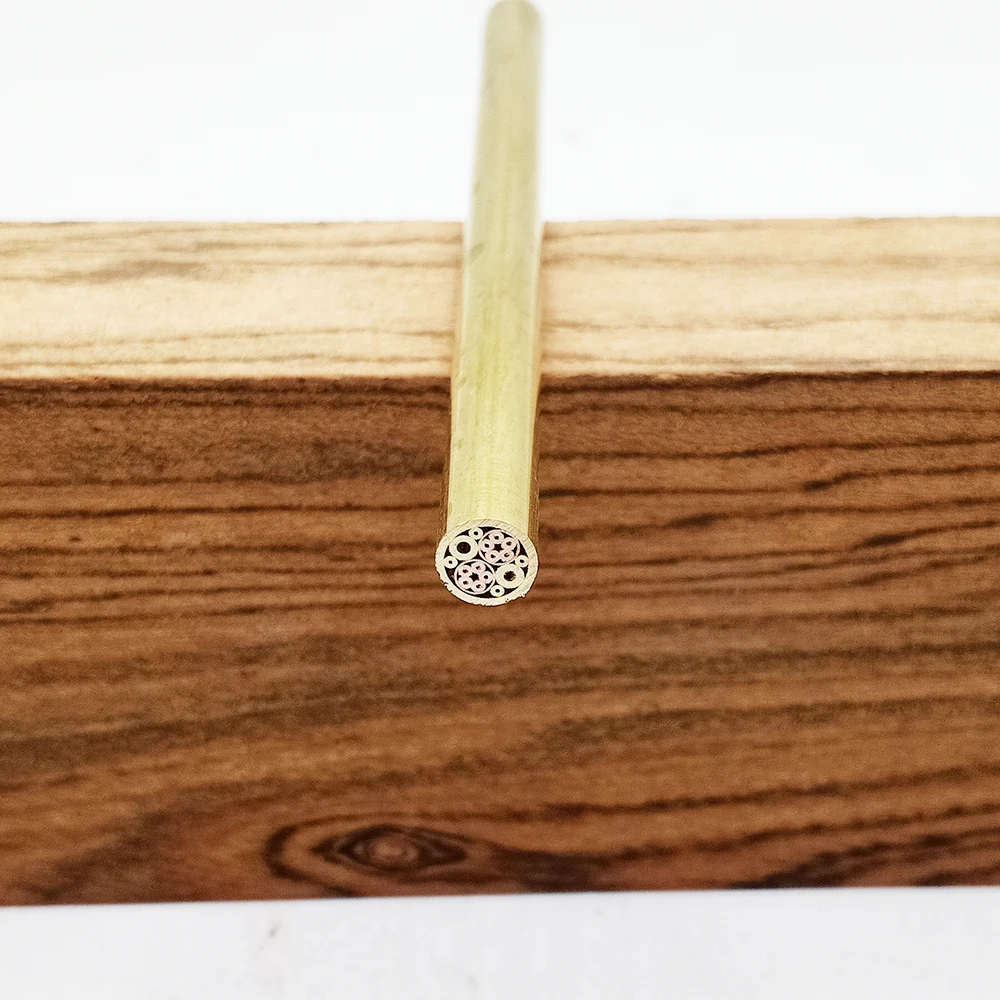 Изготовленный На Заказ мозаика булавка латунь (6 мм x 90 мм) (0 23x3 54 &quot) для нож