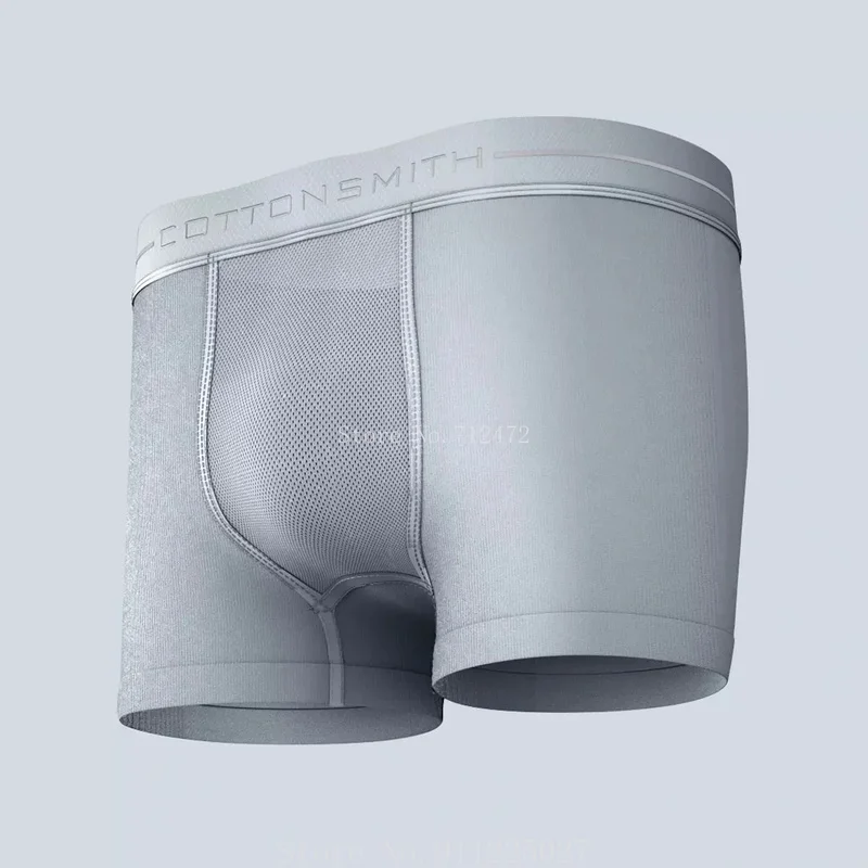 

Graphene Antibacterial Underpants Men Sexy 3D Underwear Comfortable Panties Black technology seamless weaving Boxer