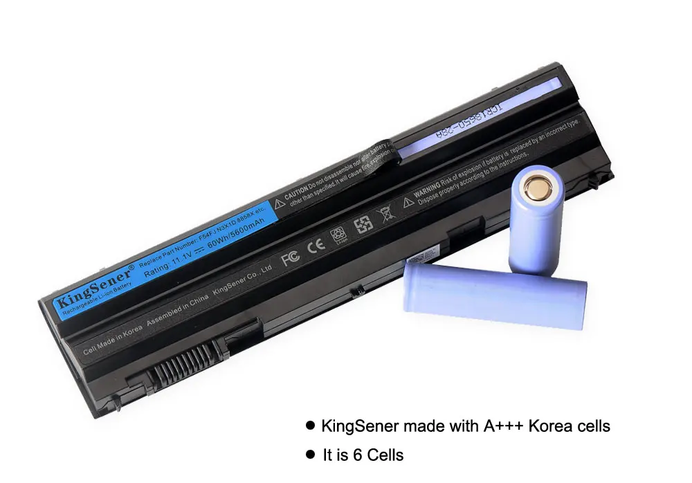 KingSener T54FJ 60Wh ноутбук Батарея для DELL Latitude E5420 E5430 E5520 E5530 E6420 E6430 E6520 E6530 для Inspiron 7420 7520
