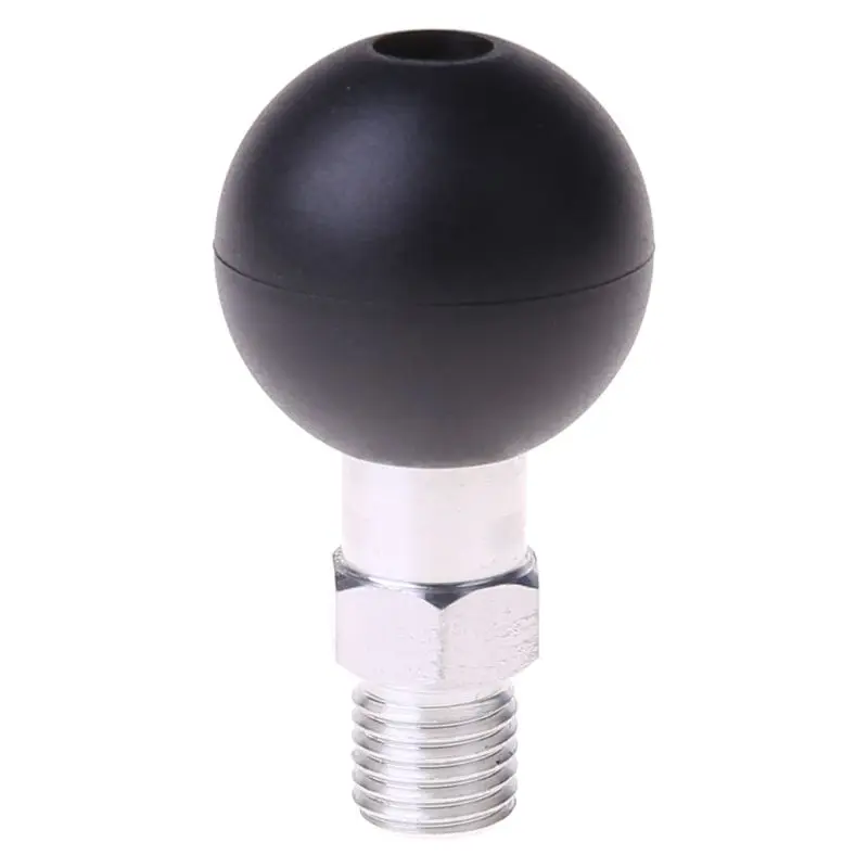 

1PC 1Inch Ball Base M10 X 1.25 Male Thread Mount | Motorcycle Motorbike For Ram Moun