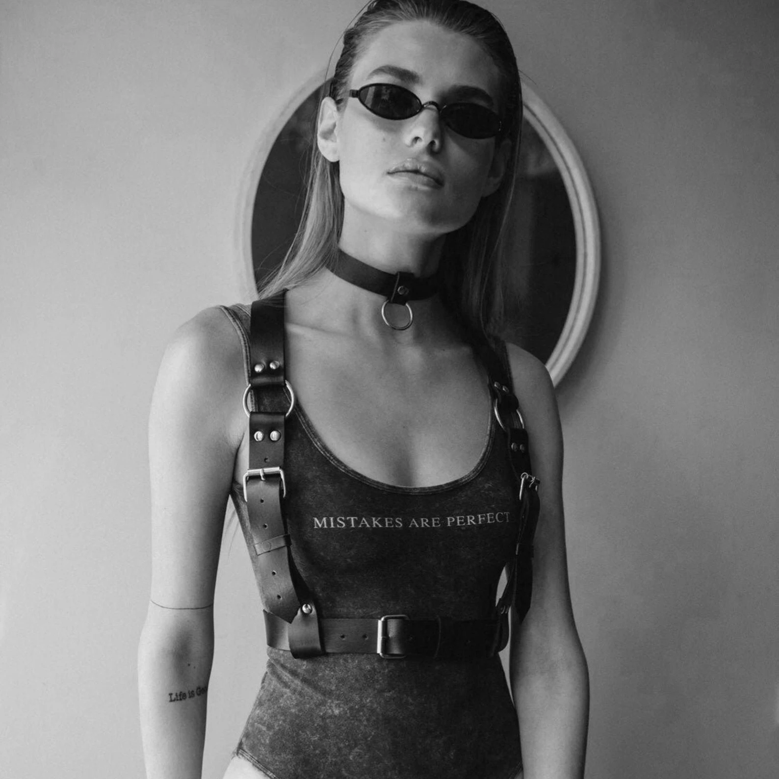 GAMPORL регулируемые кожаные ремни для Тела Бондаж женские сексуальные Подтяжки