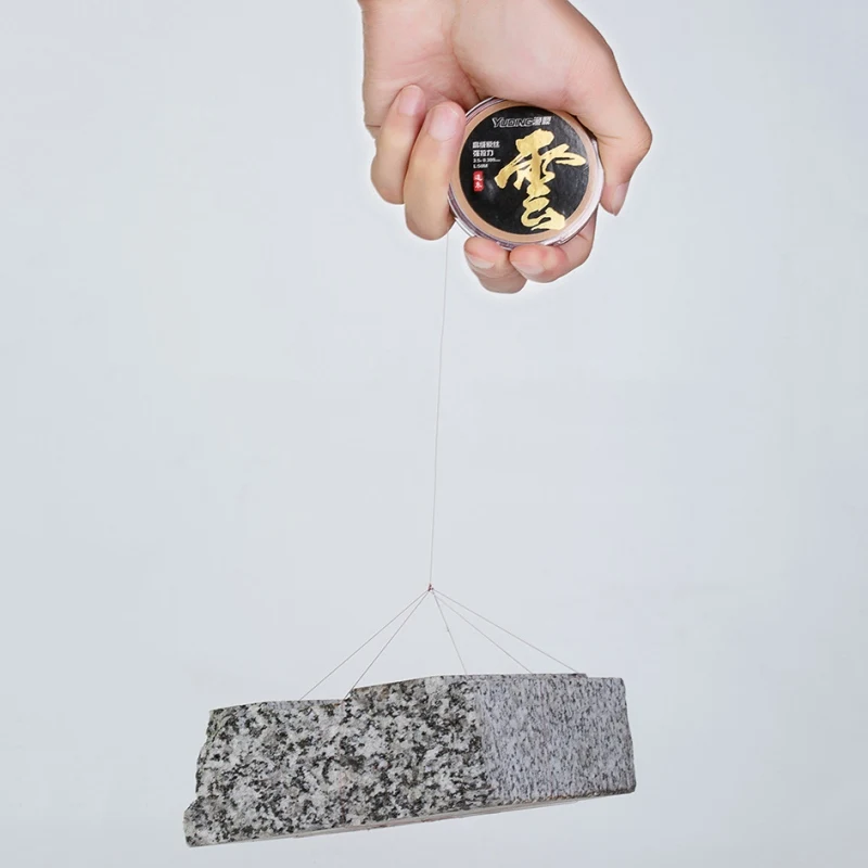 Сверхпрочная нейлоновая рыболовная леска 50 м износостойкая для пресной и