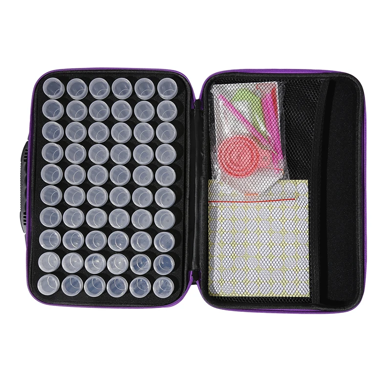 

5D Diamond Painting Accessories 60-slot Diamond Painting Storage Box Tools For Diamond Art Embroidery Bead Storage