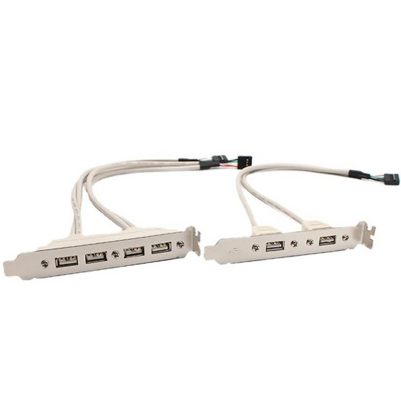 Фото Кабель-удлинитель с 2 портами USB 0 на 9 контактов | Компьютеры и офис