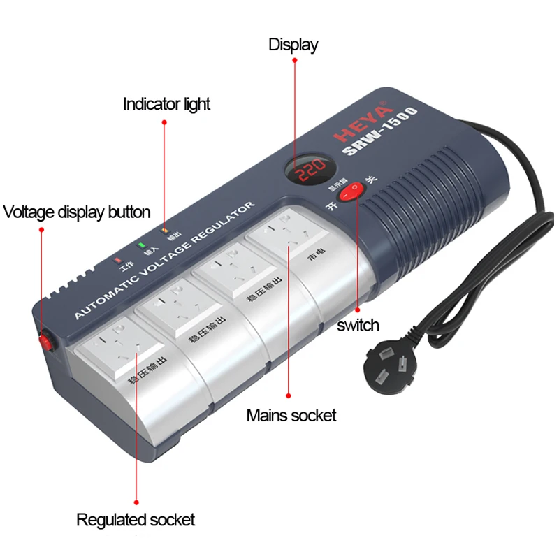 Автоматический регулятор напряжения для домашнего кинотеатра 1500 Вт В