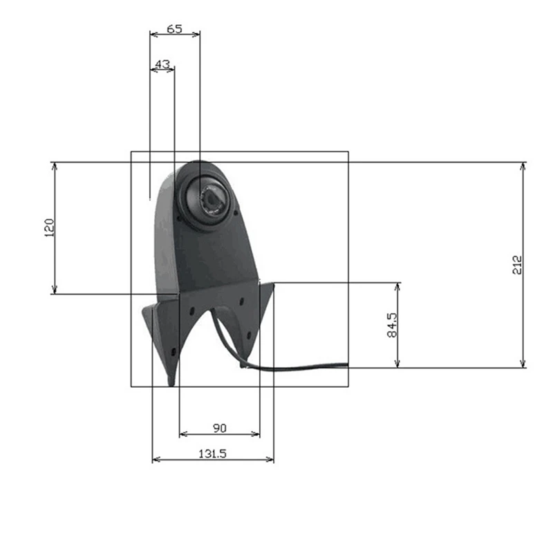 

Car Rear Camera Backup Camera for Mercedes-Benz Sprinter/Volkswagen Crafter