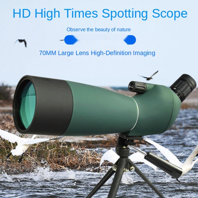 

New Bird Mirror 25-75X70 HD High-magnification Field Hunting Zoom Monocular