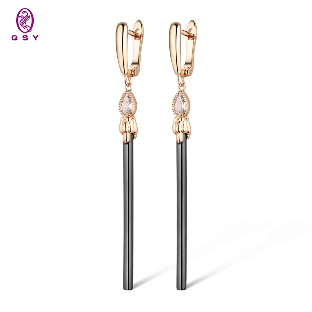 

QSY Ceramic Earring, Beautiful Drop Earrings women fashion jewelry