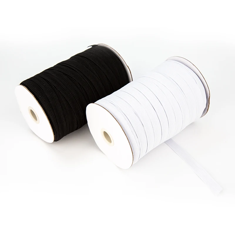 200 ярдов плетеная эластичная лента для шитья ширина 3/5/6 мм|Резинки| |