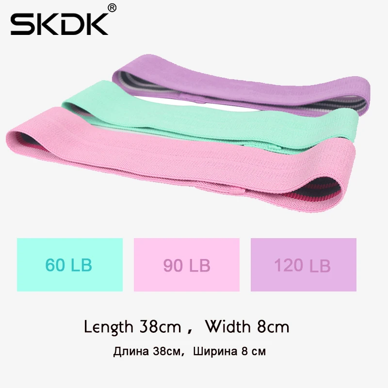 Эспандер для бедер SKDK нескользящий эластичный занятий йогой | Спорт и