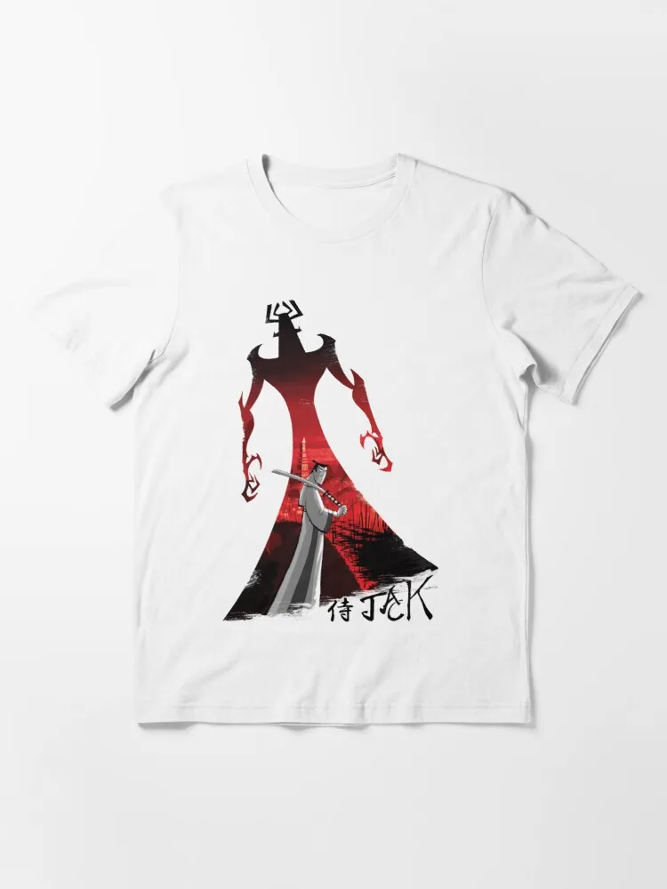 Самурай Джек Мужская футболка 2021 лето геометрический Круг футболки модные с