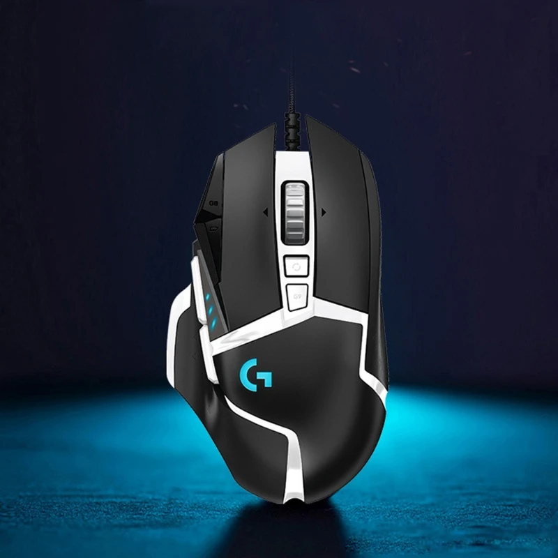 G502 SE RGB Optical HERO Sensor Mouse 16,000DPI Adjustable 11 Programmable Buttons USB Wired Mechanical Gaming Mice LXAB