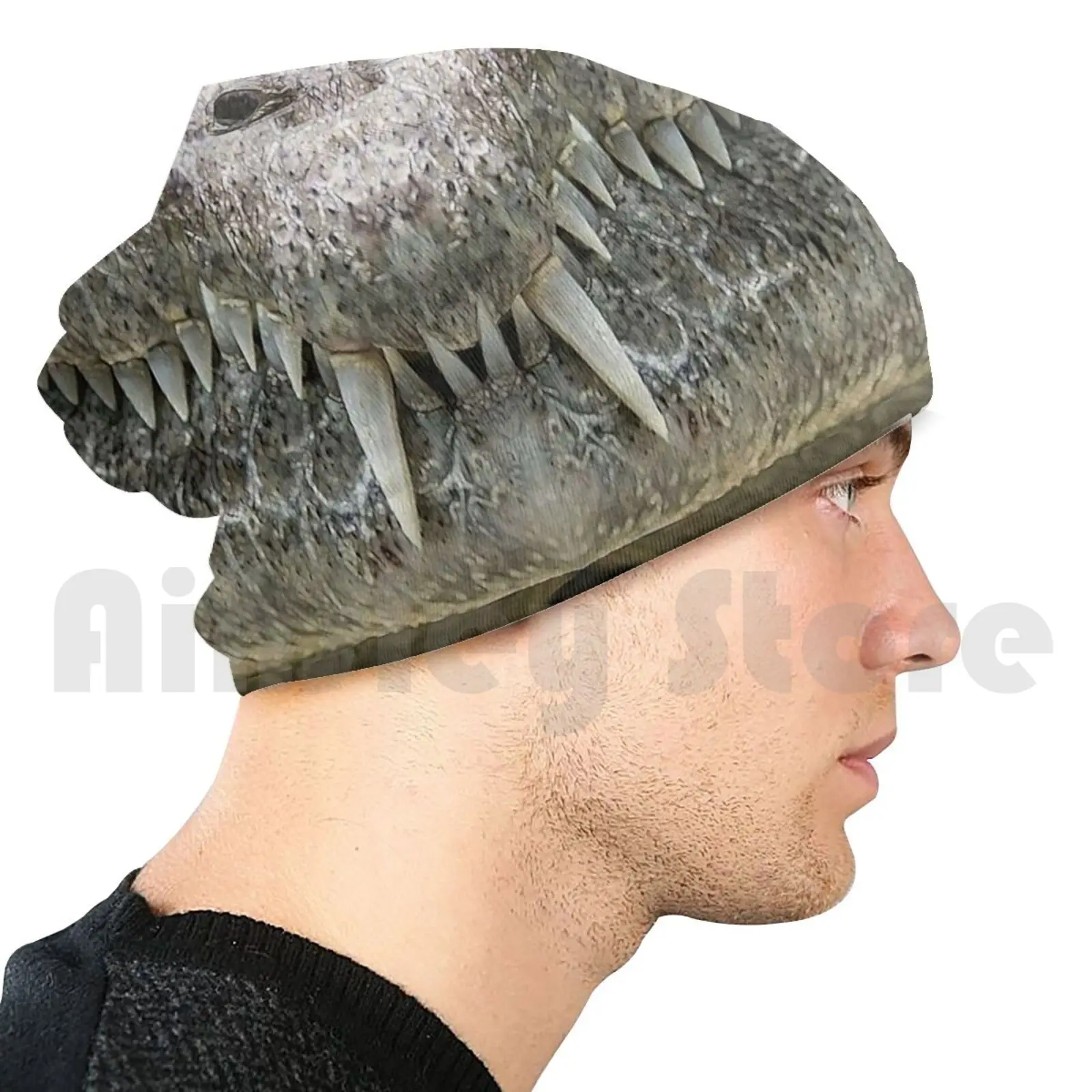 

Fangs Beanies Pullover Cap Comfortable Teeth Fangs Whiskers Fur Leather Leopardskin Animals Deer Wildlife Zoo Safari