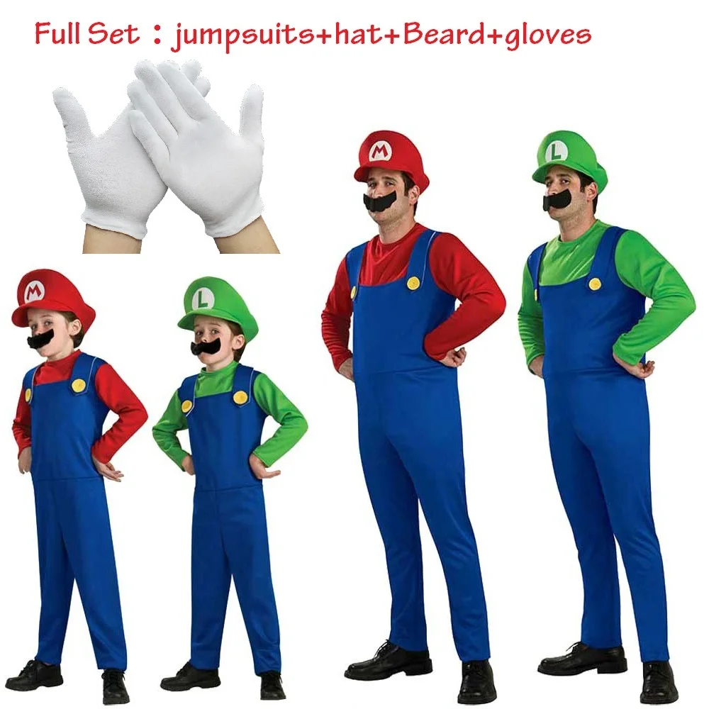 Суперкостюм для взрослых и детей одежда косплей костюм брата на Хэллоуин