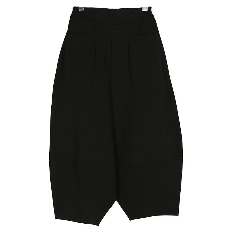 

Boot Cut Pants 2021 Autumn New Structure Series Three-dimensional Lantern Wide Leg Cropped Pants Boots Pants Female