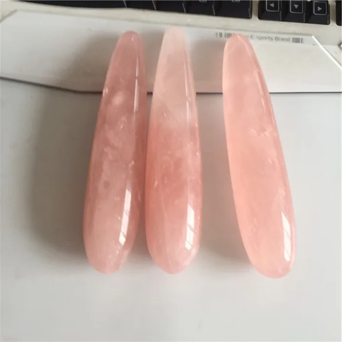 Оптовая продажа массажер Из Натурального Розового Кварца хрустального кварца