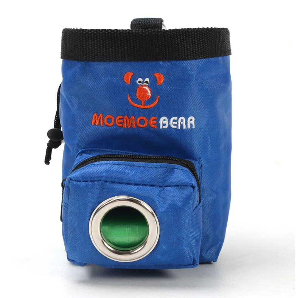 

Portable Dog Training Snack Bag Poop Bag Dispenser Large Capacity Pet Outdoor Training Bag Waist Bag Durable Pet Supplies