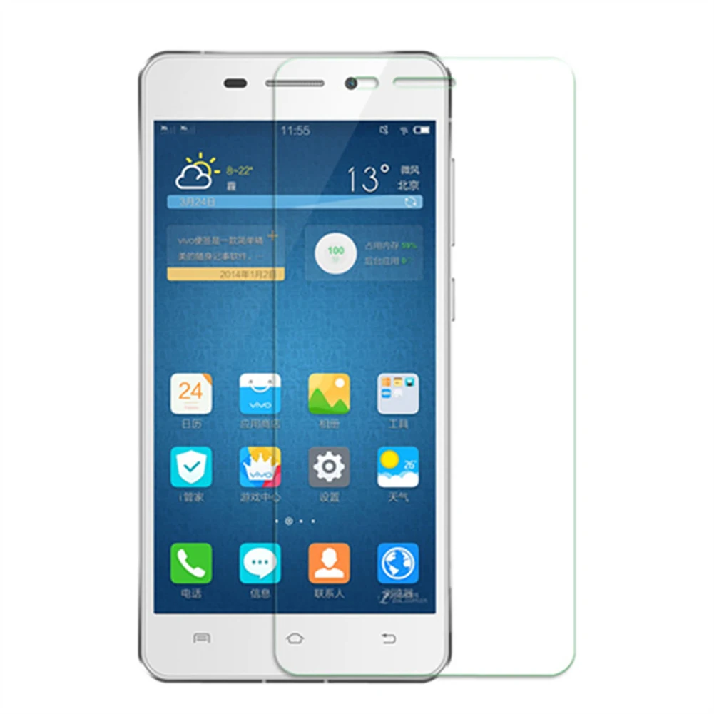 9H полное покрытие протектор экрана из закаленного стекла для Vivo Y51/Y53/Y55/Y66/Y серии |
