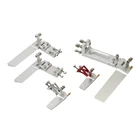 1 шт. CNC металлический всасывающий водный руль 52 мм 75 мм 95 мм 130 мм с соплом для радиоуправляемой модели электрическойметаноловой струйной лодки DIY части