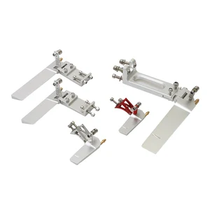 1 шт. CNC металлический всасывающий водный руль 52 мм 75 мм 95 мм 130 мм с соплом для радиоуправляемой модели электрическойметаноловой струйной лодки DIY части