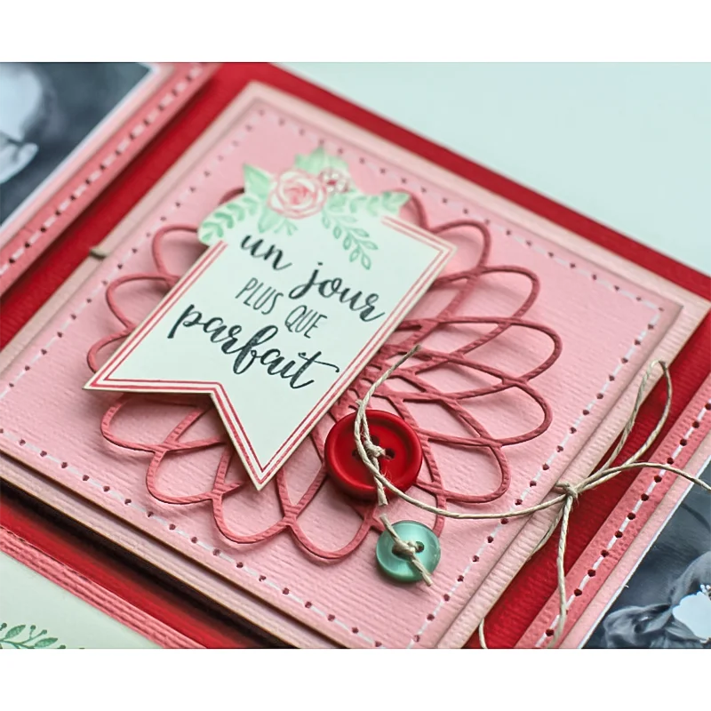 Цветок металла резки Скрапбукинг высечки углеродистой стали для изготовления