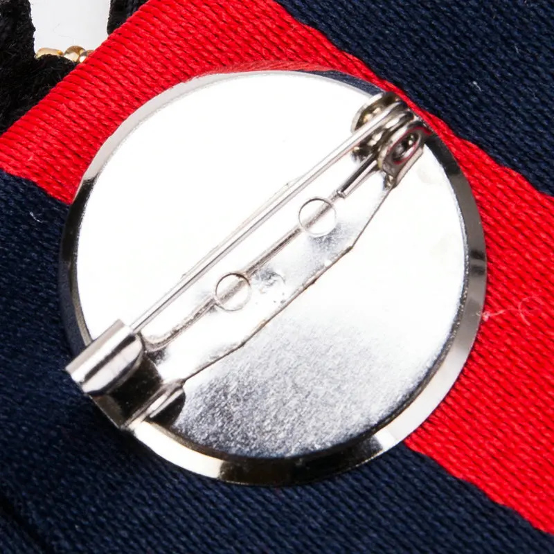 Дизайнерские Броши для женщин брендовая роскошная брошь с бантом из ленты ручной