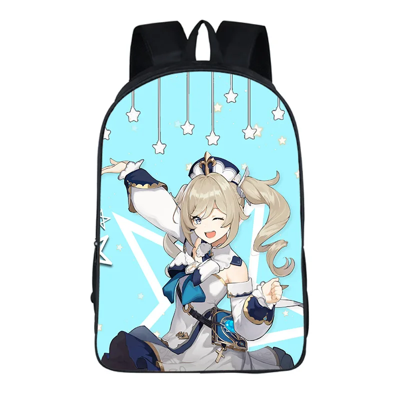 

Hot Anime Genshin Impact Backpack Large Capacity Adult Backpack Travel Bag Game Surrounding Student Mochilas Birthday Gift