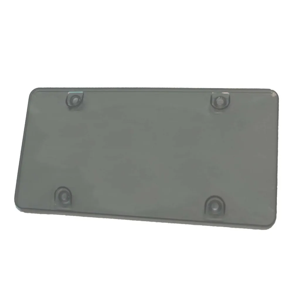

2-Pack License Plate Clear Bubble Shields Clear License Plate Shields