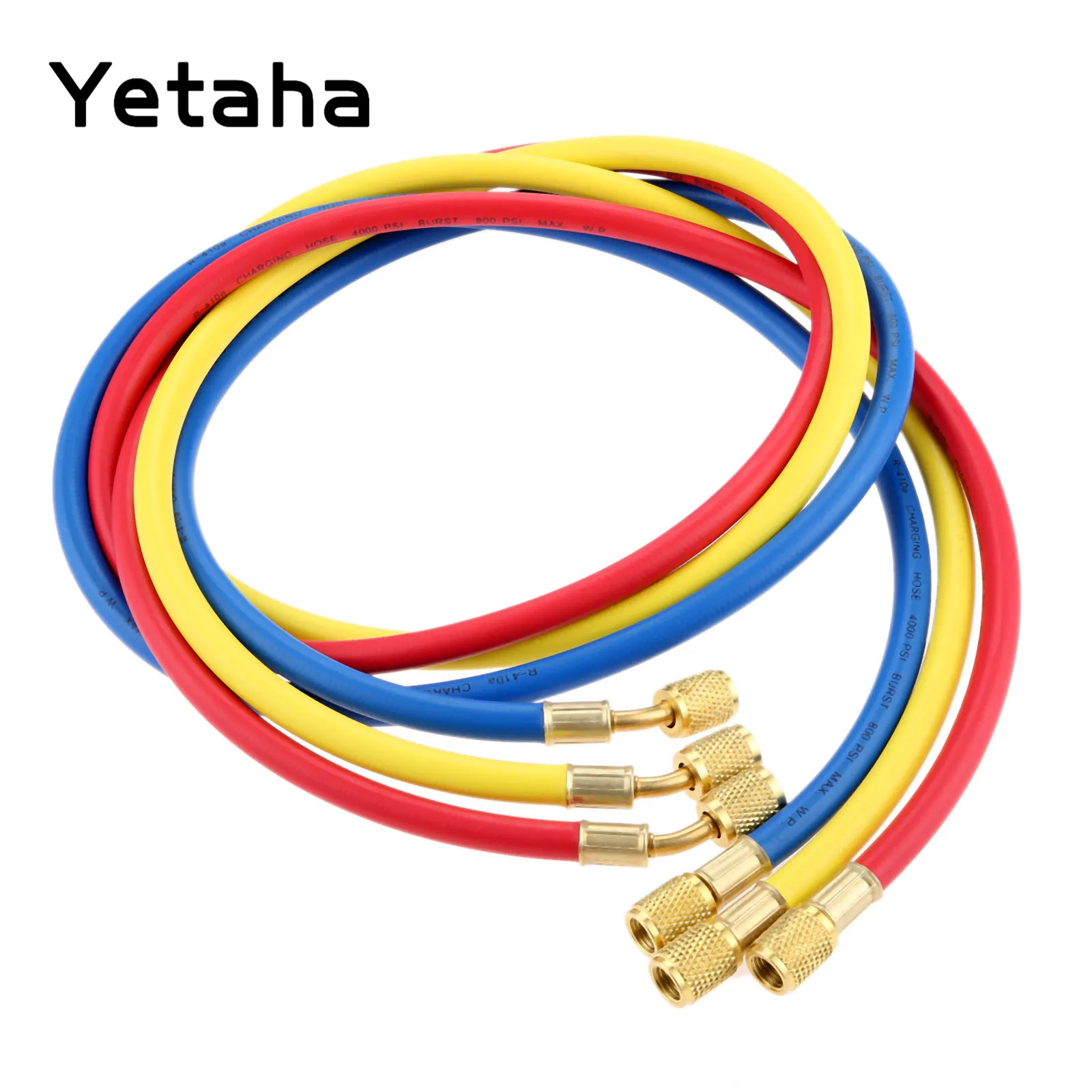 Шланг для кондиционера Yetaha 3 шт. 1 5 м 60 дюймов R410A R134A R12 R22 R502 инструменты