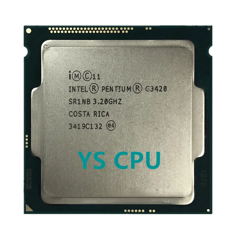 

Двухъядерный процессор Intel Pentium G3420 3,2 ГГц 3 Мб 53 Вт LGA 1150