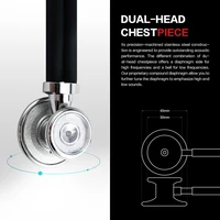 sinocare portable dual head stethoscope doctor medical stethoscope professional cardiology medical equipment device student vet