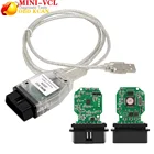 V13.00.022 MINI VCI для TOYOTA FTDI FT232RL чип высокая производительность OBD J2534 TIS Techstream автомобильные кабели разъемы OBDII для автомобиля