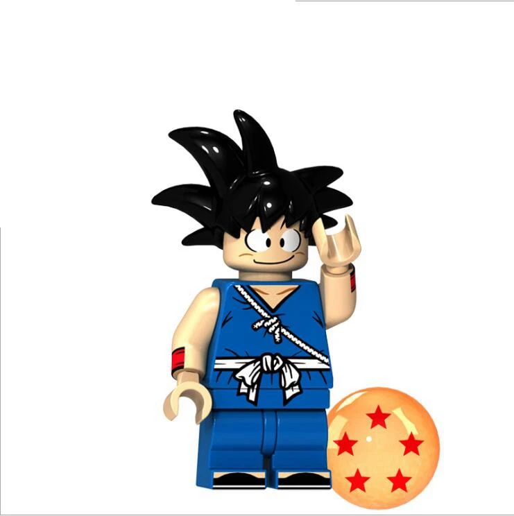 XP067 Dragon Ball Z Супер Saiyans Goku Vegeta Krillin trunks Cell Broly Аниме фигурки строительные блоки подарки для детей игрушки - Цвет: XP067